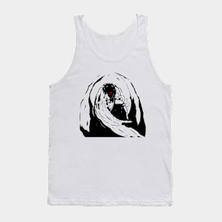 Black and white darkness Tank Top